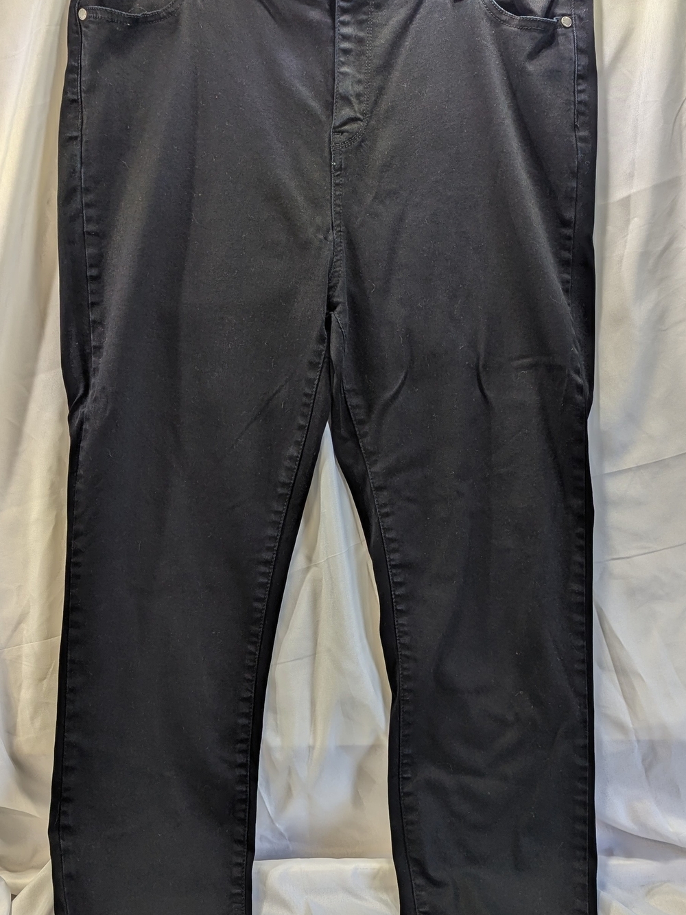 Buffalo David Bitton Women's Black  Mid Rise Skinny Stretch Jeans Size 16/36